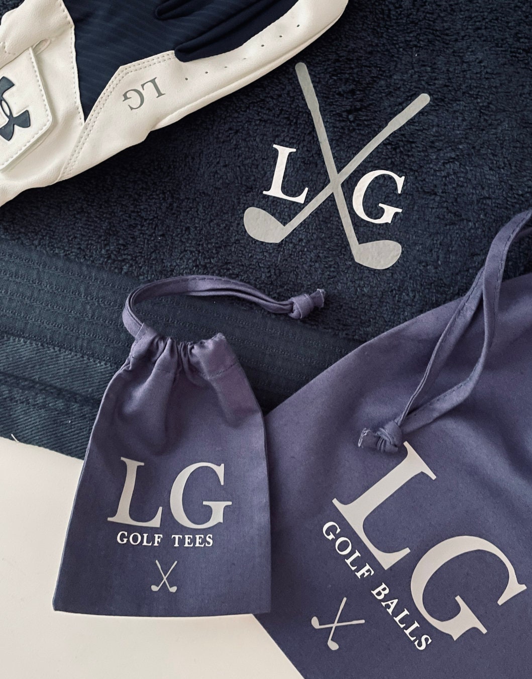 Personalised Golf Ball Bag Golf Tee Bag Golfer Gifts Etsy UK