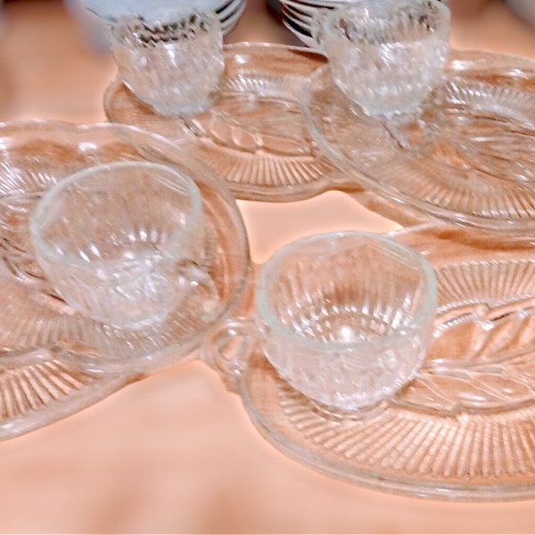 Snack Plate and Cup Etsy