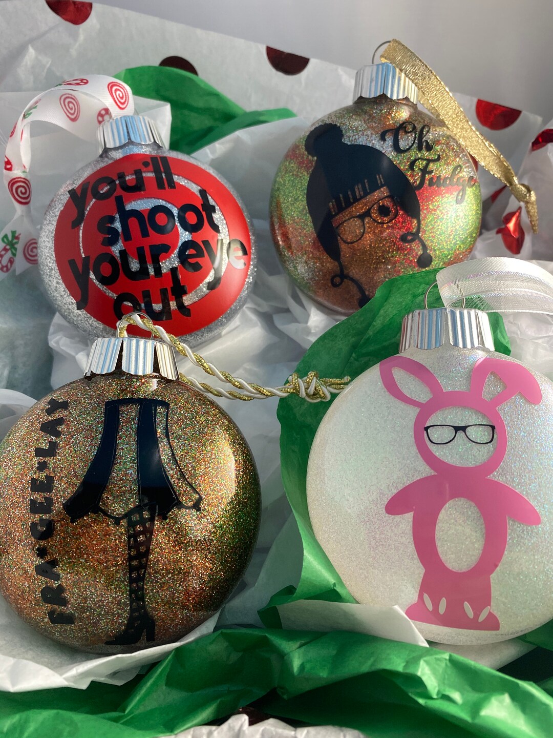 Christmas Story Ornaments 