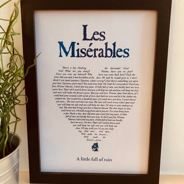 Les Miserables - Etsy UK