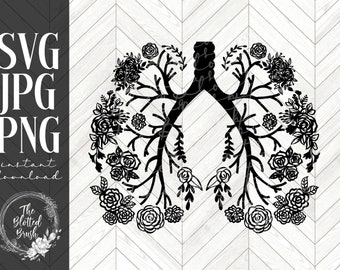 Free Free 156 Flower Lungs Svg SVG PNG EPS DXF File