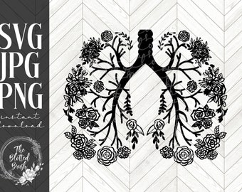 Free Free Flower Lungs Svg SVG PNG EPS DXF File