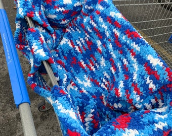 Crochet Infant Cart Seat Cover - PATTERN ONLY