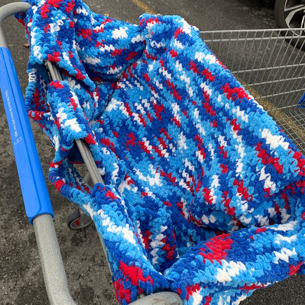 Crochet Infant Cart Seat Cover - PATTERN ONLY