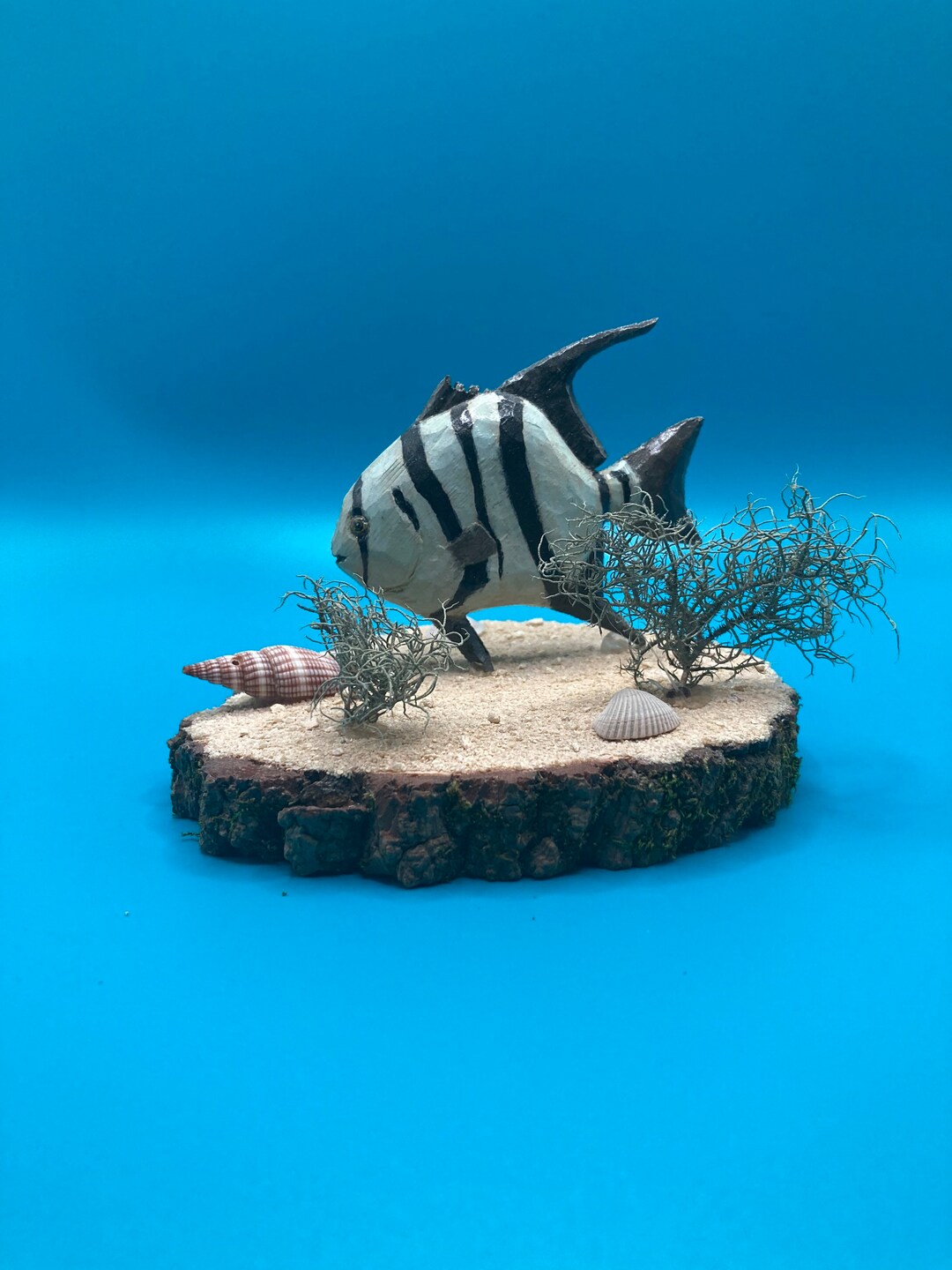 Mini Nature Scene. ( Paddle Fish) - Etsy