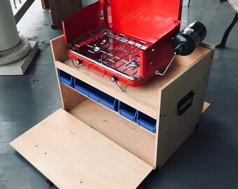 Camp Kitchen Box Etsy