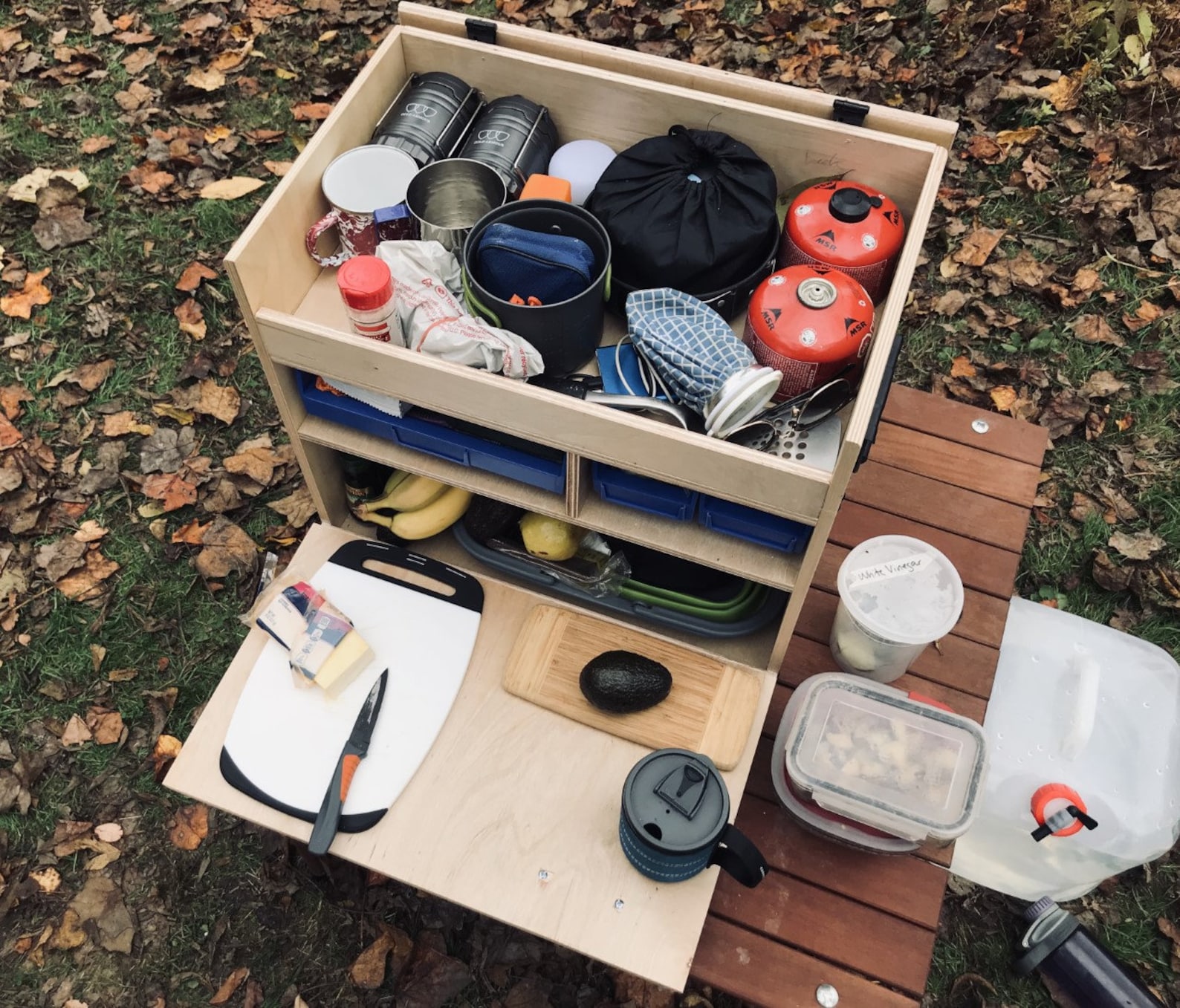 camp chuck box camp kitchen storage box