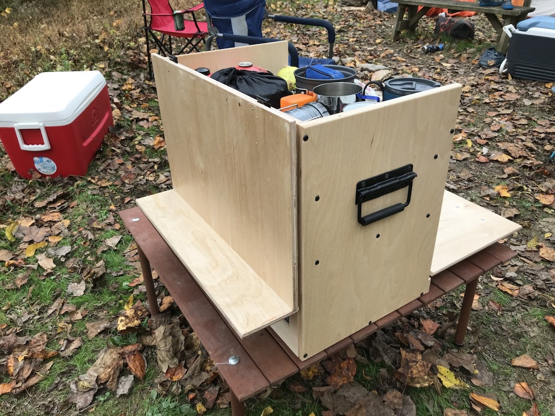 camp chuck box camp kitchen storage box
