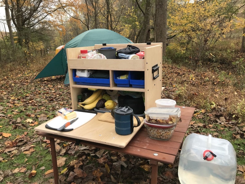 Camp Chuck Box Camp Kitchen Storage Box Camp Stove Edition Etsy