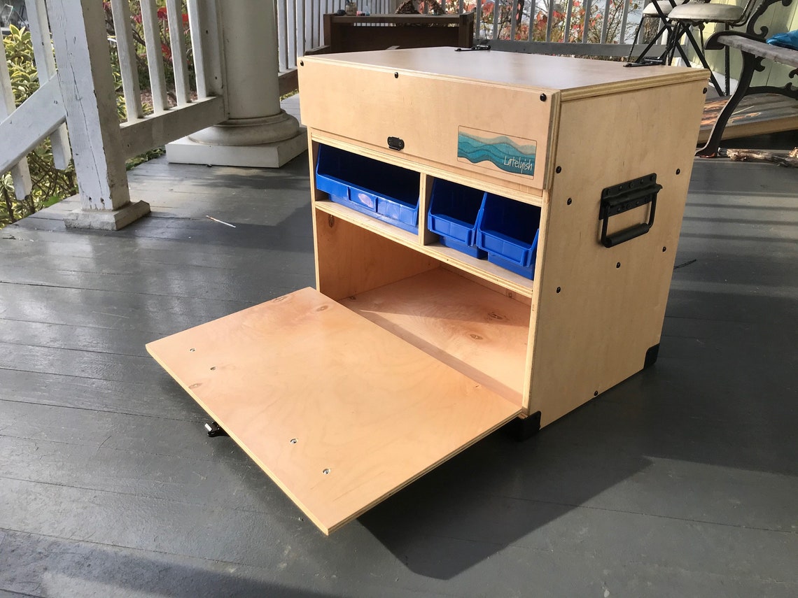 Camp Chuck Box Camp Kitchen Storage Box Etsy