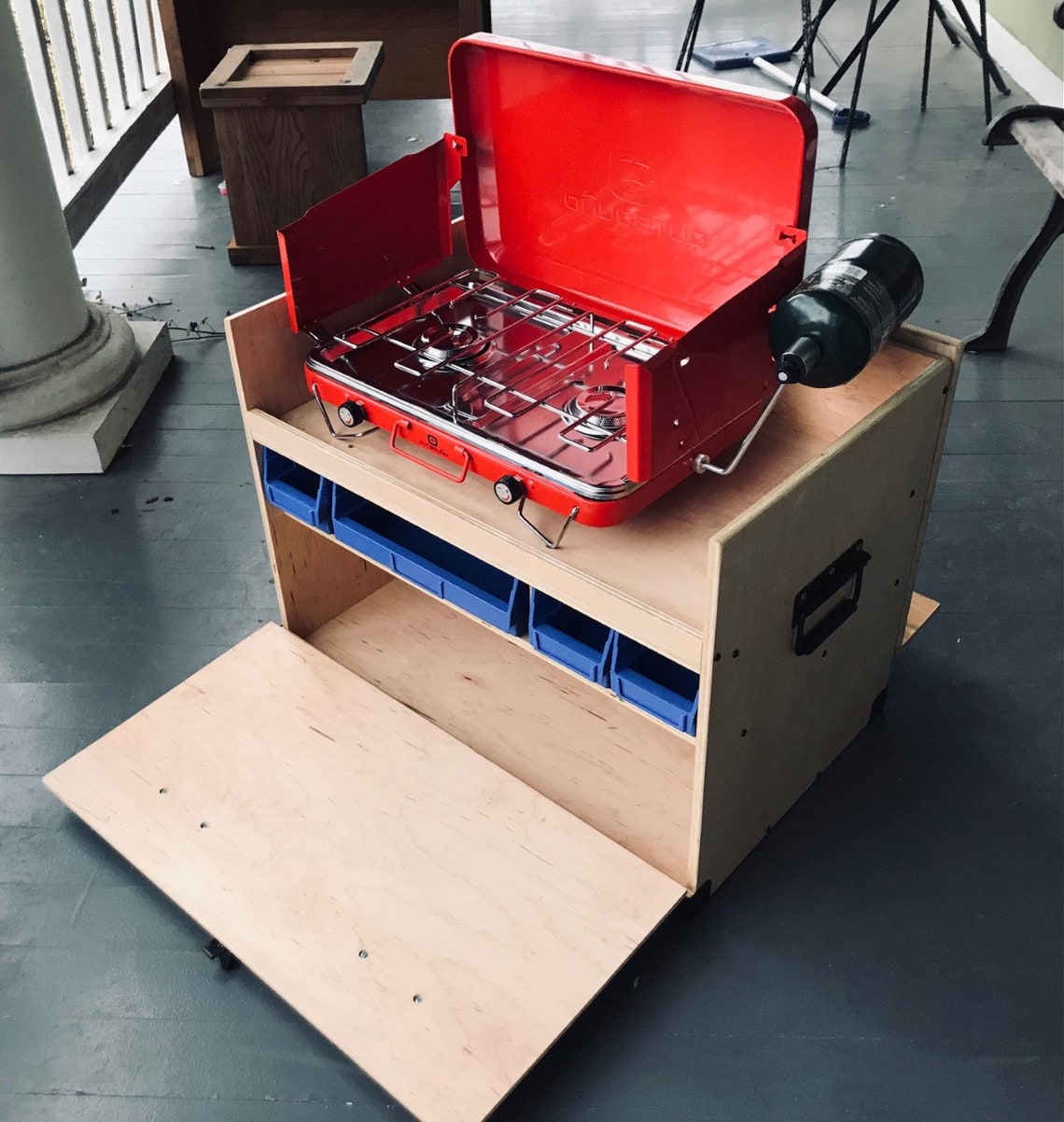 camp chuck box camp kitchen storage box
