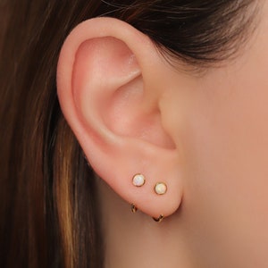 Ear outlet hug hoops