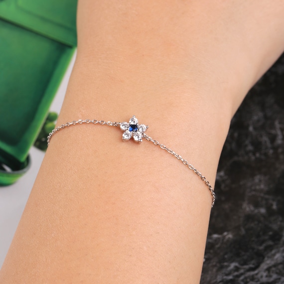 Silver Daisy Flower Charm Bracelet Cuff Bangle Ring Women Wedding Jewellery  | eBay