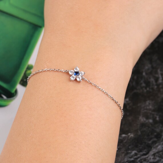 Silver Daisy Flower Charm Bracelet Cuff Bangle Ring Women Wedding Jewellery  | eBay