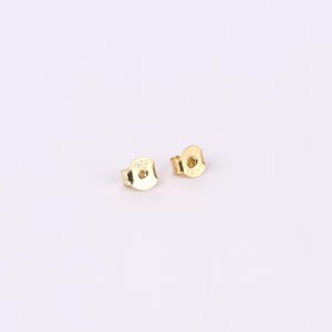 Replacement Butterfly Backing For Stud Earrings, 925 Sterling Silver Butterfly End for Stud Earrings, Hypoallergenic Stud Earrings Backings