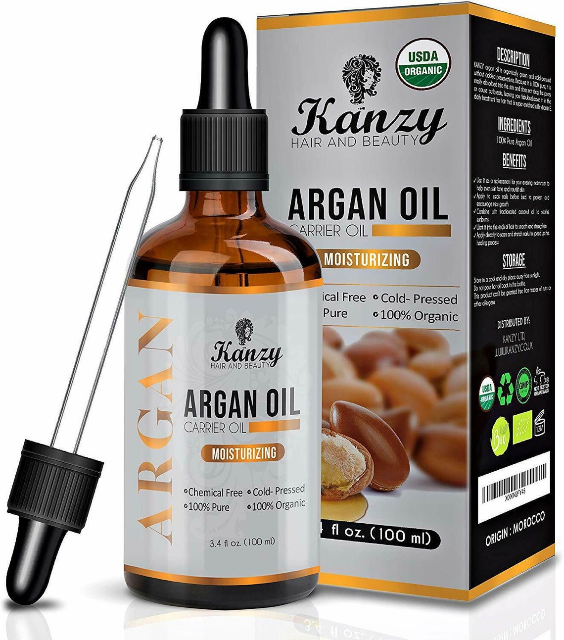 Argan Oil Essential Organic Oil 100 Pure for beauty Skin hair Etsy