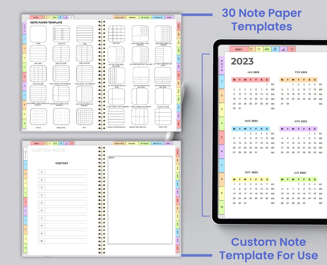 ADHD Planner 2023, Printable ADHD Planner Adults, ADHD Productivity Planner, Adhd Journal