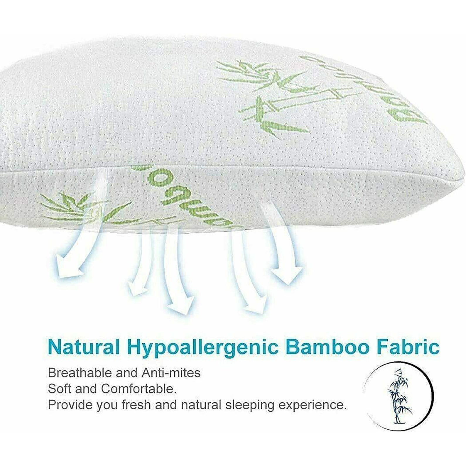 Bamboo Pillow Cases Natural Cool & Soft Aloe Vera Pillow Etsy