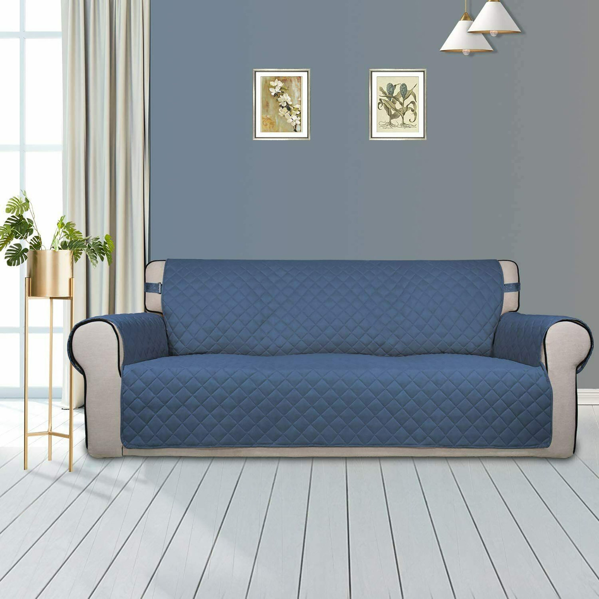 Water Proof Sofa Covers Quilted Throw Washable Anti Slip Cover Etsy