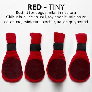 Extra small dog boots for winter sales