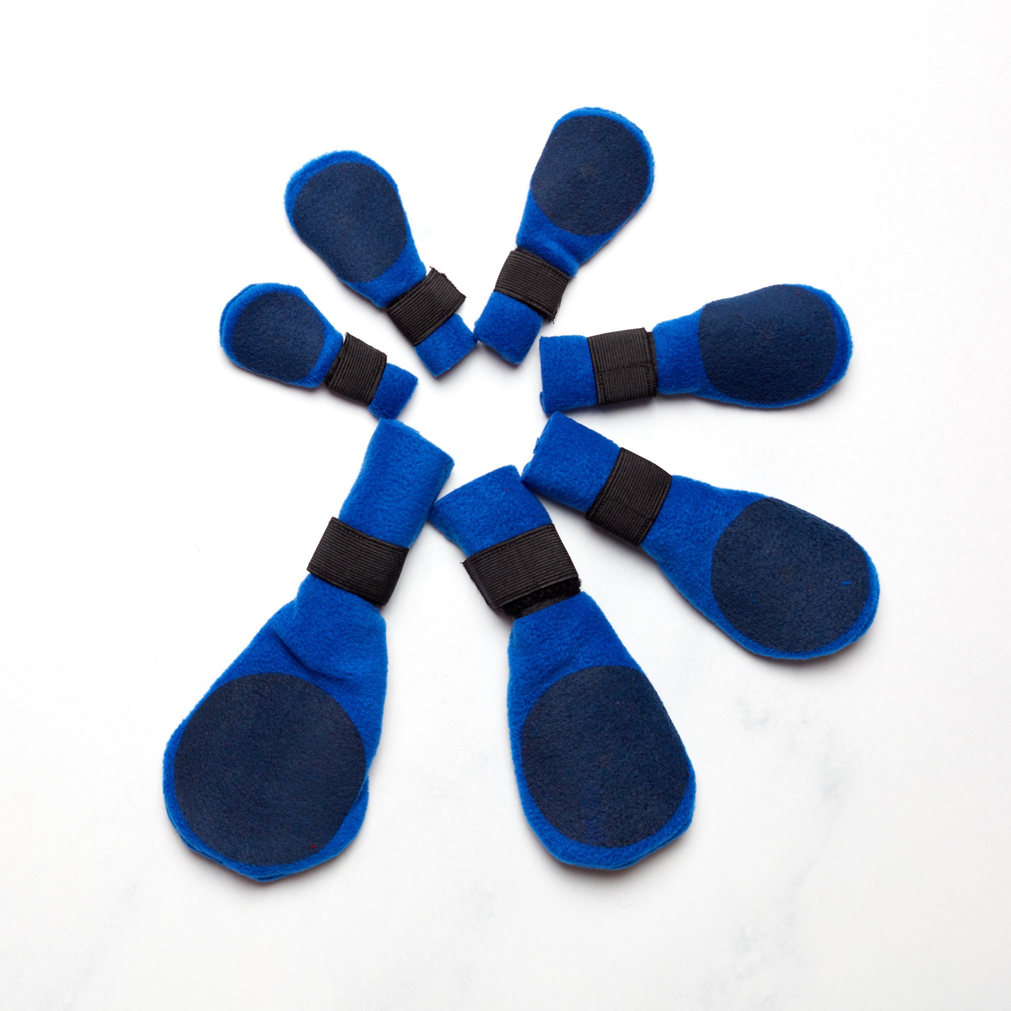 BLUE XL Mitts for Mutts Dog Booties Dog Boots Winter Boots Etsy UK