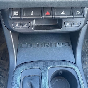 COLORADO center council plate Fits chevy colorado 2015-2022