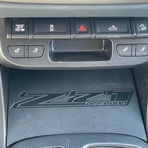 Z71 center councel plate Fits chevy colorado 2015-2022