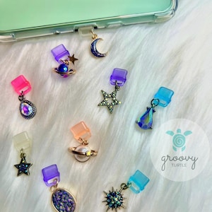 Celestial Kindle USB-C Dust Plug Charm