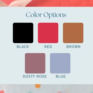 Letter options for custom monogram.