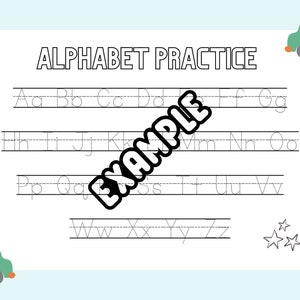 Cars - Alphabet Practice - Tracing, Preschool Alphabet Practice, I Can Write My Alphabet  Practice Sheet, Home Learning