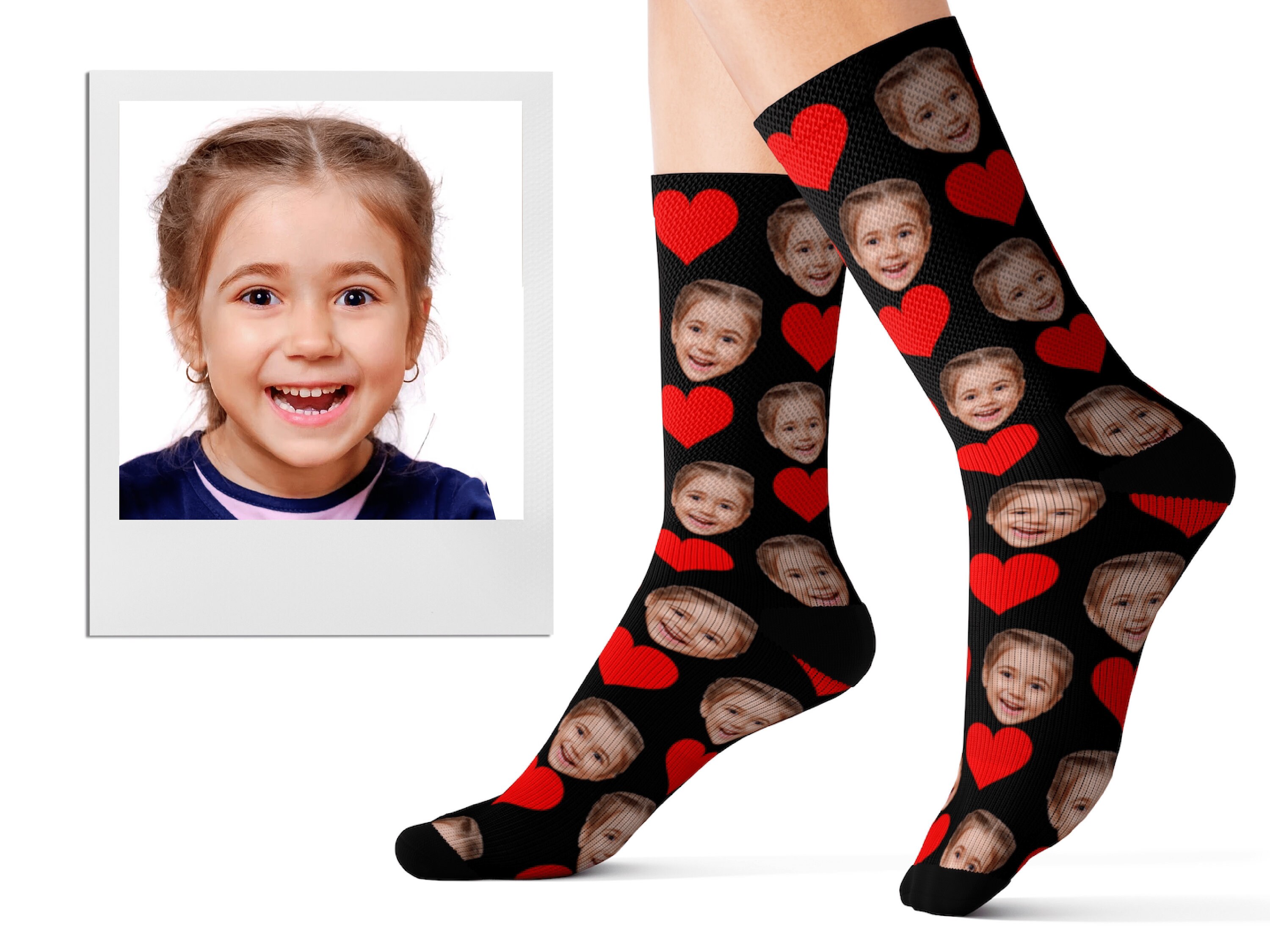 Personalized socks gift mothers day Custom face socks gift Etsy
