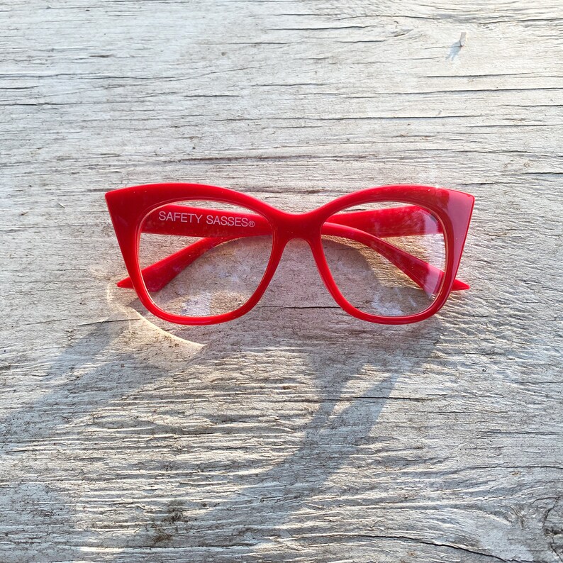 Safety Sasses® Female Safety Glasses Red image 2