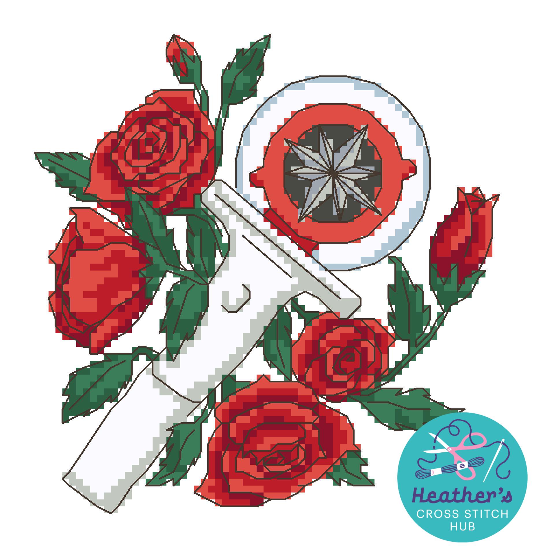 Stray Kids Lightstick Cross Stitch Pattern PDF, SKZ Nachimbong