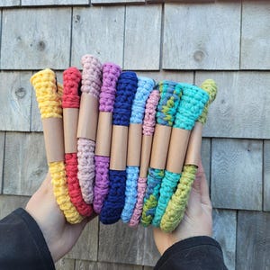 Crochet Iced Coffee Coozie - fits small, medium or large