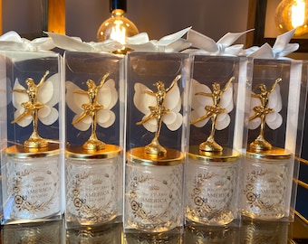 Stylish Sweet 16 Candle Favors | Quinceanera Special Favors | Ballerina Candle Favors | Bulk Guests Favors | Thank You Gifts | Party Favors