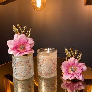 Personalised Wedding Candle Favors