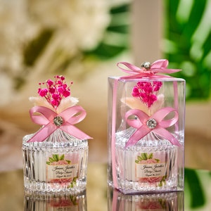 Personalized Wedding Candle Favors