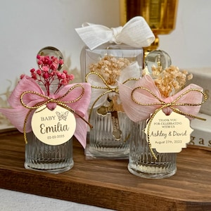 Walter Ribbon Personalized Baptism Favor Bottle: Holy Walter, Cross Tag & Ribbon - Etsy