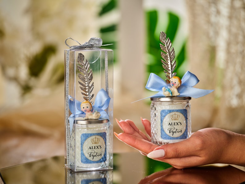 Unique Baby Shower Candle Favors twins Baby Shower Thank You Etsy