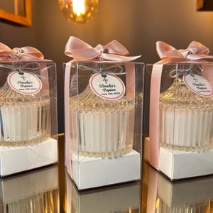 Candle Favors for Guests • Party Favors • Wedding Candle Favor • Candle Favors for Baby Shower • Bulk Candle Favors • Baptism Candle Favors