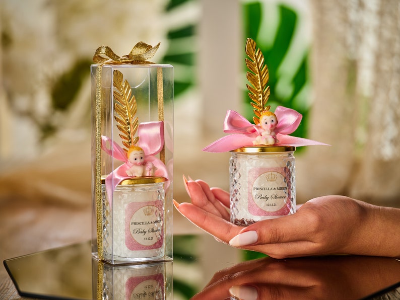 Unique Baby Shower Candle Favors twins Baby Shower Thank You Etsy