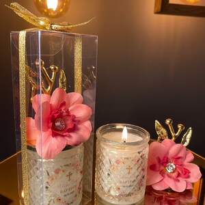 Personalised Wedding Candle Favors