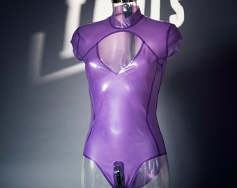 Latex Delta Bodysuit