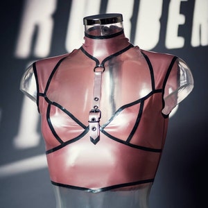 Latex Emile Crop Top