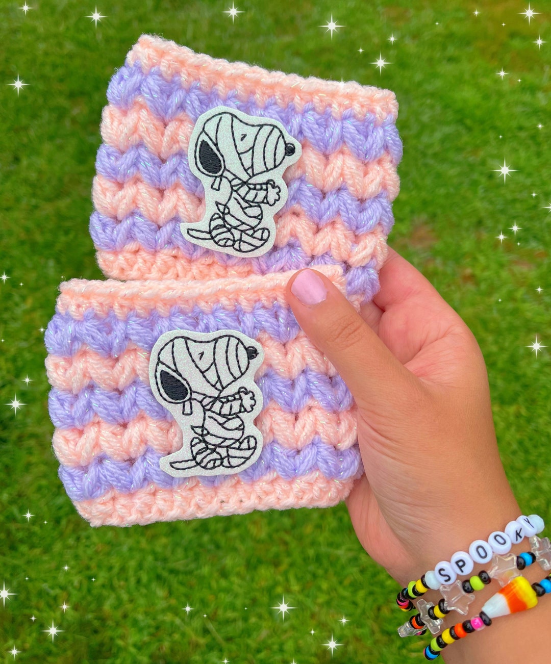 Mummy Dog Cup Cozy Dog Mummy Puppy Cup Cozy Coffee Etsy