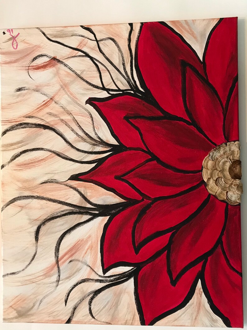 Boho Bedroom Decor Plant Mom Gift Mom gift from Daughter Spring Nature Gift Original Acrylic Rustic Farmhouse Decor for Living Room