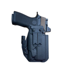 Black Kydex IWB Claw Holster for Sig Sauer P320 X Compact Foxtrot 1X
