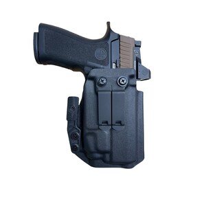 Black Kydex IWB Claw Holster for Sig Sauer P320 Compact Streamlight TLR-7