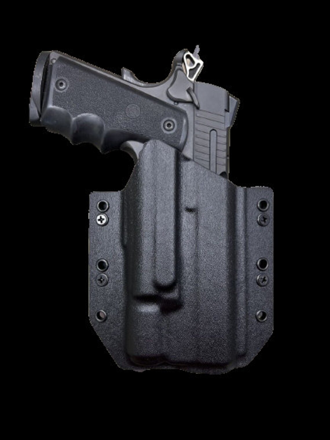 Black Kydex Holster for Springfield Prodigy 5 Surefire Etsy