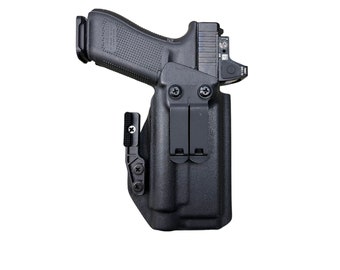 GLOCK 17 Gen.4 ガスガン ホルスター付き グロック17用ブラックカイデックスホルスター、Olight PL-3R Valkyrie